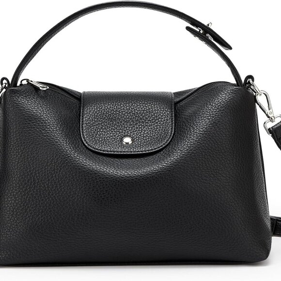 KALIDI Soft Vegan Leather Hobo Bag, Crossbody Purses Satchel for Women with Top - Picture 1 of 7